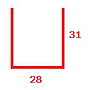 Steel For Sliding Door Sash 92 (SD)