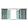 หน้าต่างบานเลื่อนสี่+มุ้งuPVC